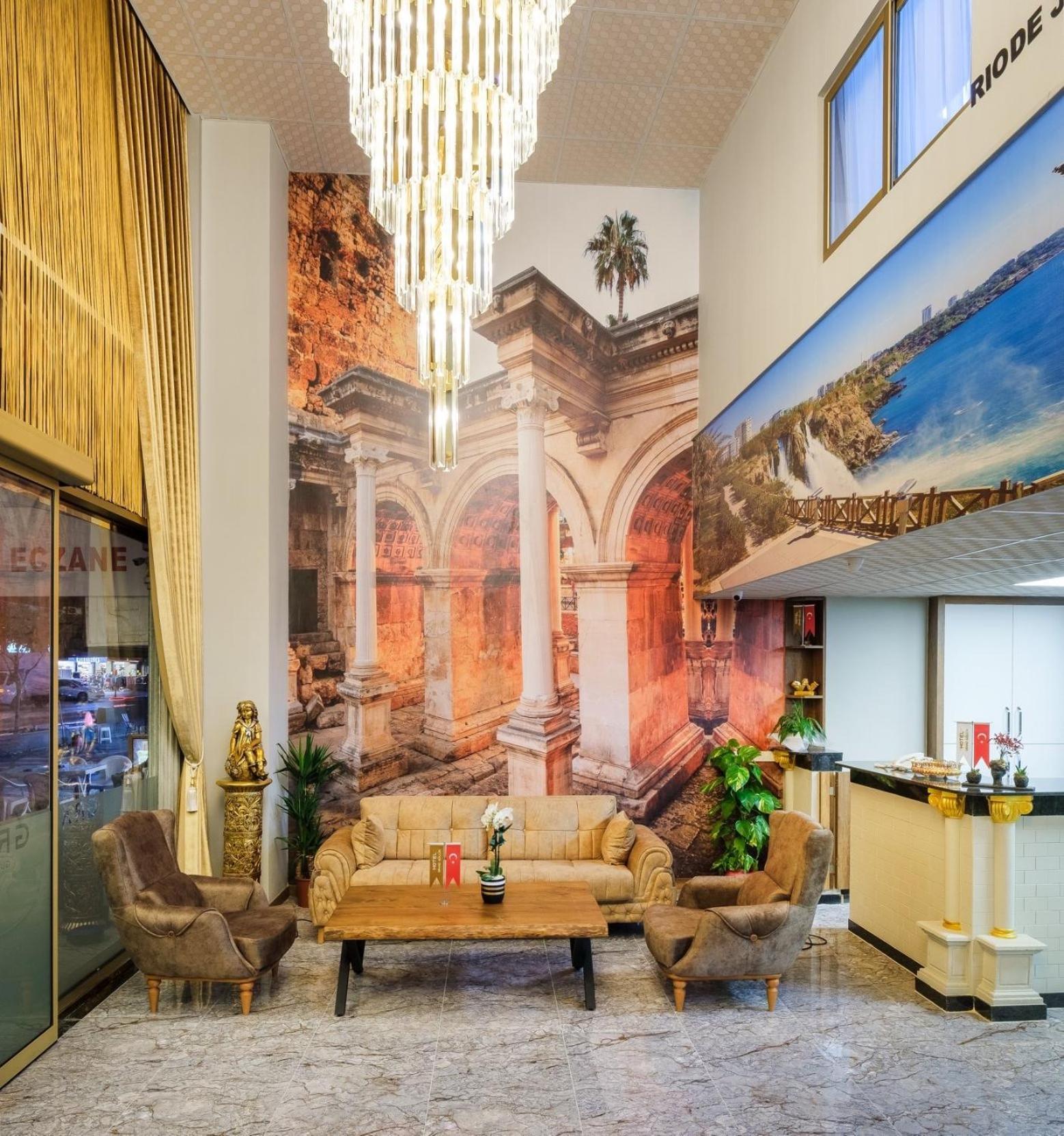 Grand Gulluk Hotel & Spa City Center Анталья Экстерьер фото